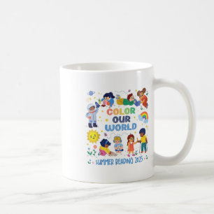 Caneca De Café Meninos do Livro 2025 Leitura Mundial no Verão
