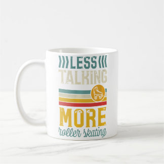 Caneca De Café Menos Conversa Mais Patinação Cute