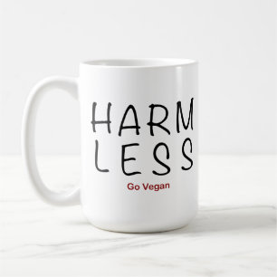 Caneca De Café Menos danos - Go Vegan Mug