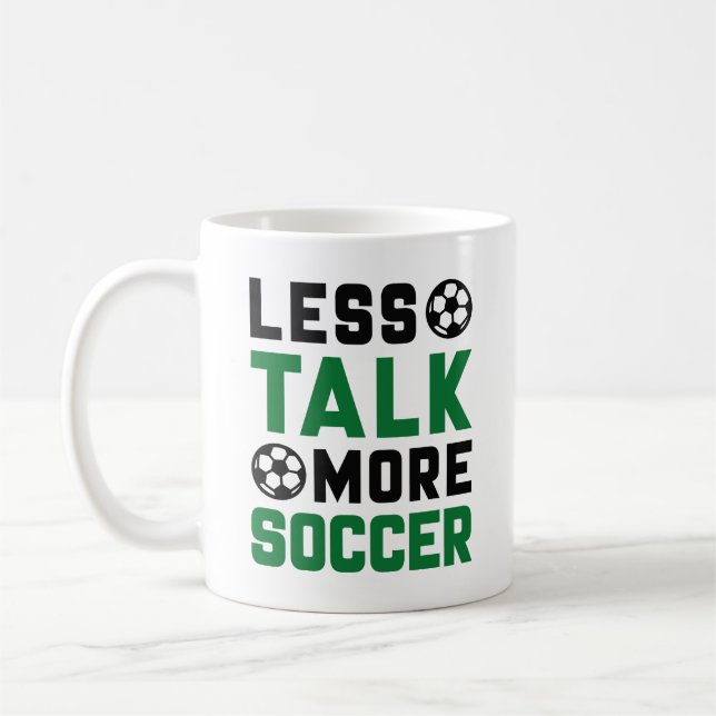 Caneca De Café Menos Fale Mais Futebol (Esquerda)