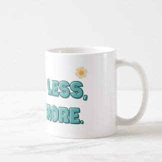 Caneca De Café Menos Preocupação, Sorria Mais