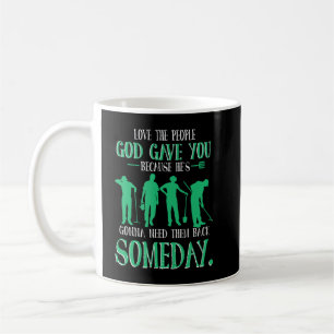 Caneca De Café Mens Ama as pessoas que Deus lhe deu porque