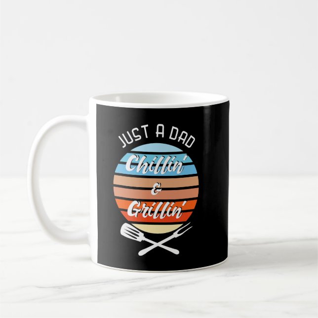 Caneca De Café Mens Apenas Um CHURRASCO De Arrefecimento E Grelha (Esquerda)