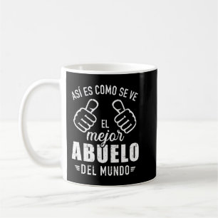 Caneca De Café Mens Así es como se se ve el mejou abuelo del mund
