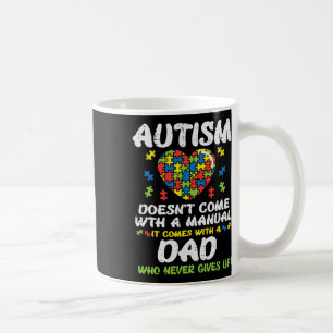 Caneca De Café Mens Autismo Não Vem Com O Quebra-cabeça Manual Do
