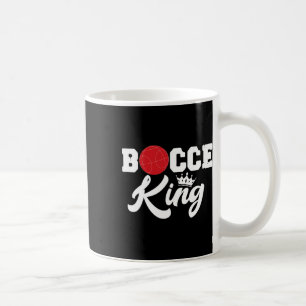 Caneca De Café Mens Bocce King Bocci Player - Lewn Ball Gam