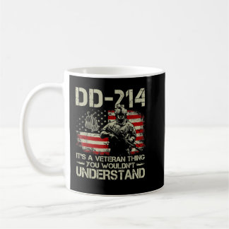 Caneca De Café Mens DD-214 É uma coisa veterana que você não fari