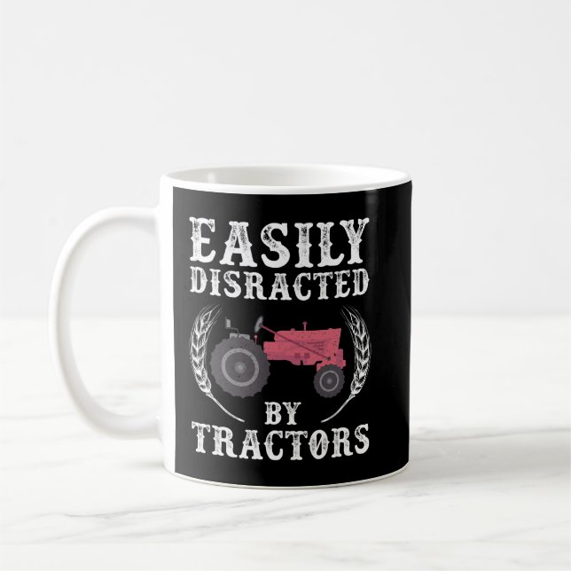 Caneca De Café Mens facilmente distraídos pelo fabricante de trat (Esquerda)