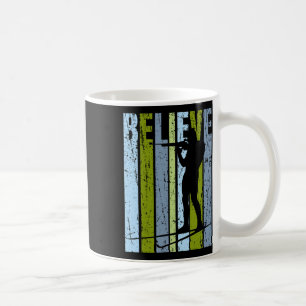 Caneca De Café Mens Funky Mens Atirando Armas Biatlo Alvo Esqui I