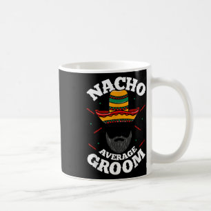 Caneca De Café Mens Nacho Média do Groom Engraçado