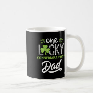 Caneca De Café Mens One Lucky Connemara Pony Horse Pai Irish Hors