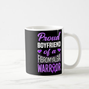 Caneca De Café Mens Orgulhosos Namorado De Um Guerreiro De Fibrom
