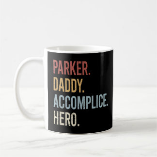 Caneca De Café Mens Parker Pai Recomplice Hero Style Vint