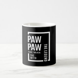 Caneca De Café Mens Pawpaw O Homem O Mito Que A Lenda Deu