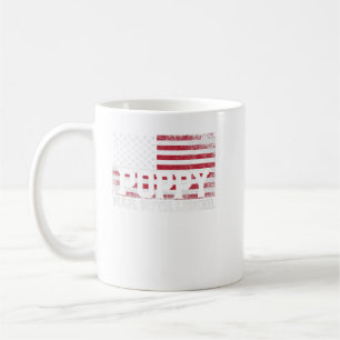 Caneca De Café Mens Poppy O Homem Lendo Legenda A Bandeira Americ