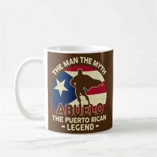 Caneca De Café Mens Porto Rico Abuelo O Homem Mita Porto Rico