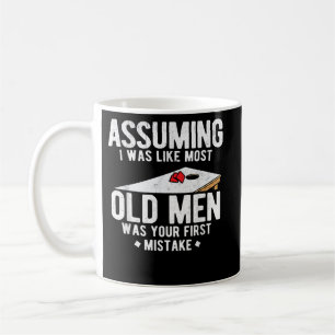 Caneca De Café Mens Presumindo Que Eu Era Como A Maioria Dos Home