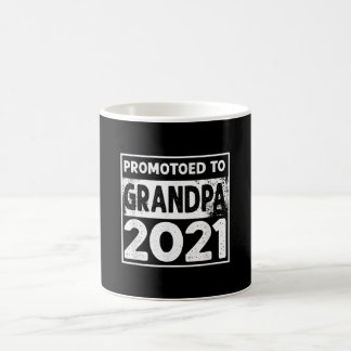 Caneca De Café Mens Promovidos Ao Avô 2021 Avô