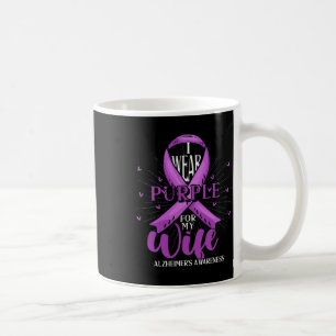 Caneca De Café Mens Purple Ribbon Heimerheimers Combatendo Esposa