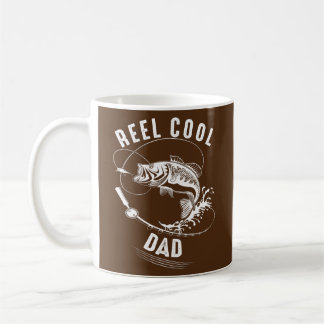 Caneca De Café Mens Reel Legal Pai Pescador