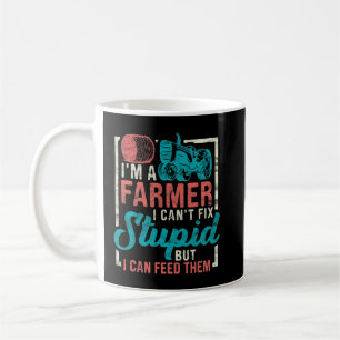 Caneca De Café Mens Sou Um Agricultor Que Não Consigo Consertar E