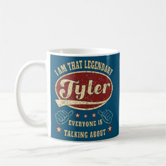 Caneca De Café Mens Tyler Eu Sou Aquele Lendário Tyler