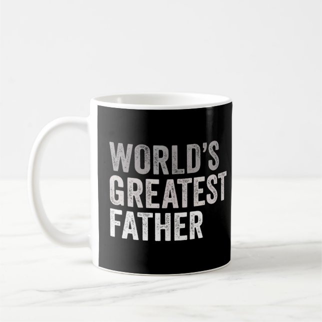 Caneca De Café Mens Worlds Grande Pai Pai Pai Papa (Esquerda)