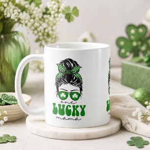 Caneca De Café Mensageiro Sortudo Uma primeiro aniversario