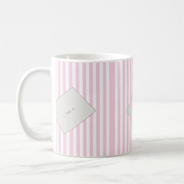 Caneca De Café Mensagem Coquette Love (Esquerda)