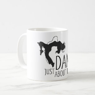 Caneca De Café Mensagem Engraçada - Basta Dançar Sobre Isso 1