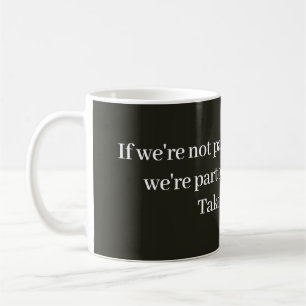 Caneca De Café Mensagem Focada na Solução