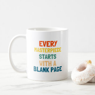 Caneca De Café Mensagem Motivacional Limpa Sonhadores Artistas Mo