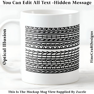 Caneca De Café Mensagem Oculta Para Qualquer Hobby, Mentalmente 1