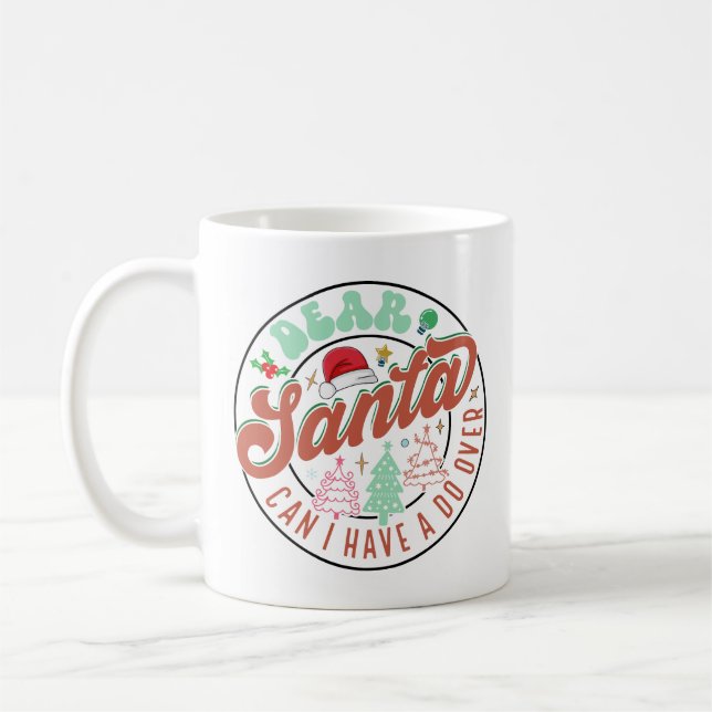 Caneca De Café Mensagem para Papai Noel (Esquerda)