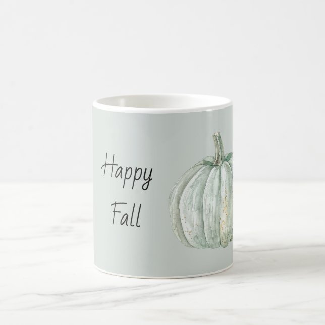 Caneca De Café Menta Abóbora de Outono (Centro)