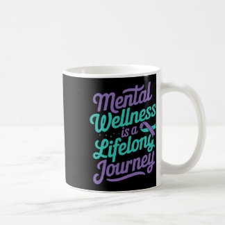 Caneca De Café Mental Bem-Estar Saúde Sensibilização Suicídio Pre