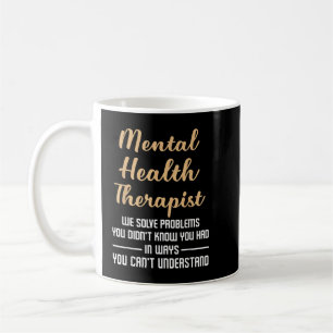 Caneca De Café Mental Illness Health Counselor Gift - Therapist Q