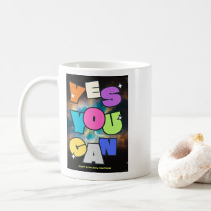Caneca De Café Mentalidade Motivacional Sucesso Inspiração Design