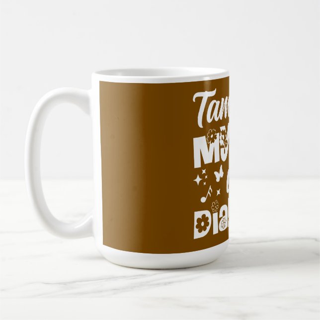 Caneca De Café Mentalidade Positiva | Domando Meu Diálogo Interno (Esquerda)