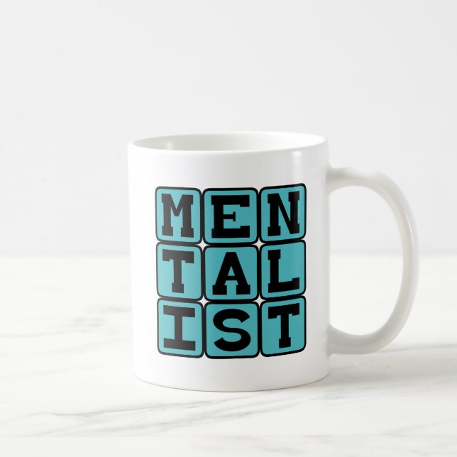 Caneca De Café Mentalista, Leitor de Mentes (Direita)