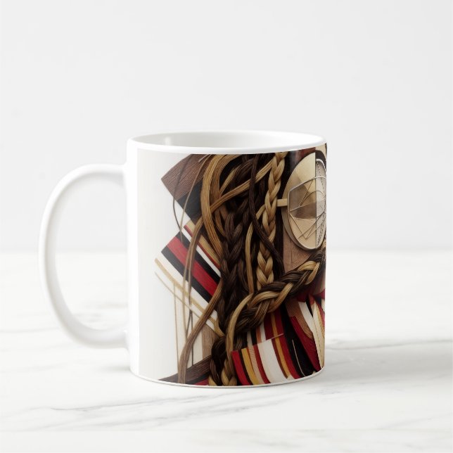 Caneca De Café Mente Mosaico (Esquerda)