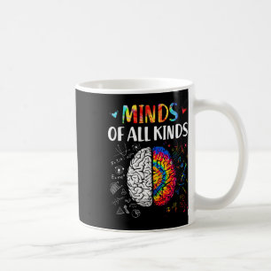 Caneca De Café Mentes De Todos Os Tipos De Sensibilização Para A