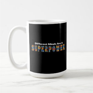Caneca De Café Mentes Diferentes São uma Superpotência Aceitação
