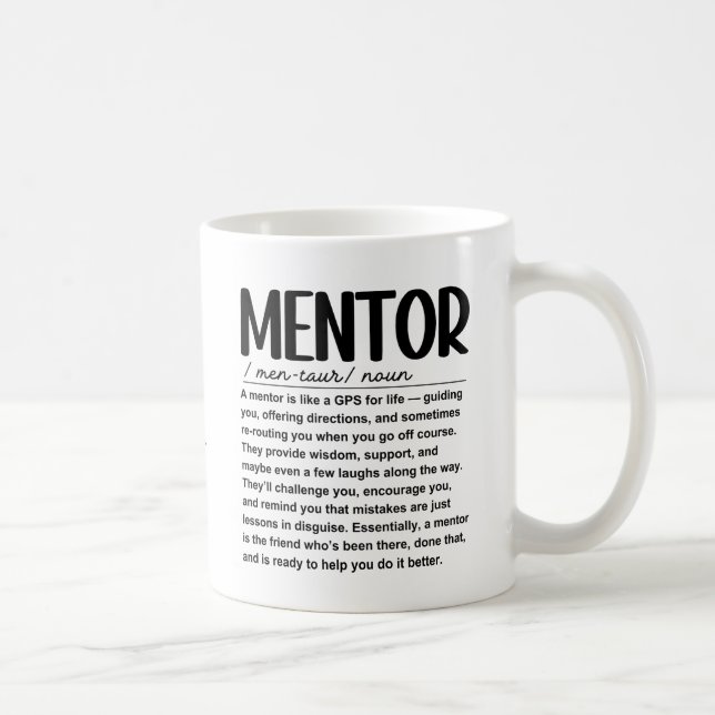 Caneca De Café Mentor (Direita)