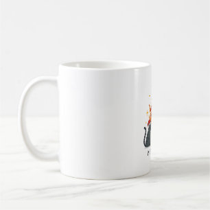Caneca De Café Meowy Catmas Gato Árvore de Natal Natal (4)