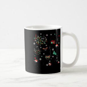 Caneca De Café Meowy Catmas Gato Natal Fofo Gatinho Gatos Papai N