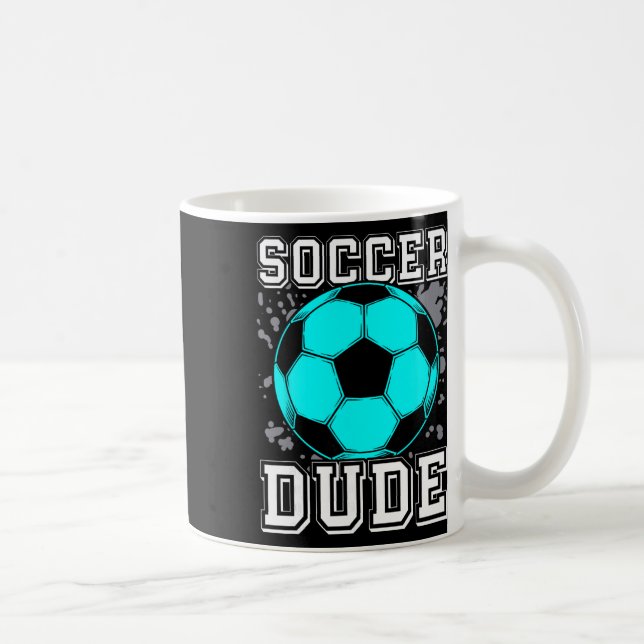 Caneca De Café Mercadorias do Perfect Soccer Dude  (Direita)