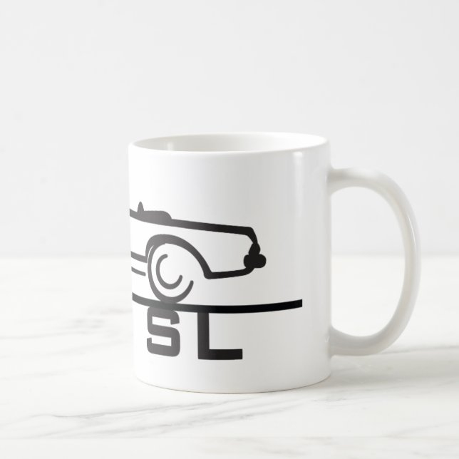Caneca De Café Mercedes 230 SL Type 113 (Direita)