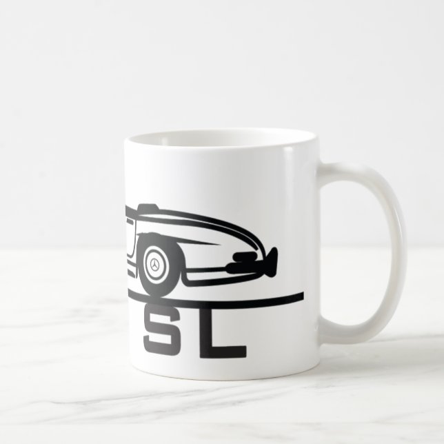 Caneca De Café Mercedes 300 SL Cabrio (Direita)