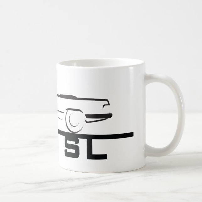 Caneca De Café Mercedes 450 SL Type 107 (Direita)